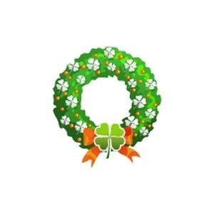 Shamrock Wreath